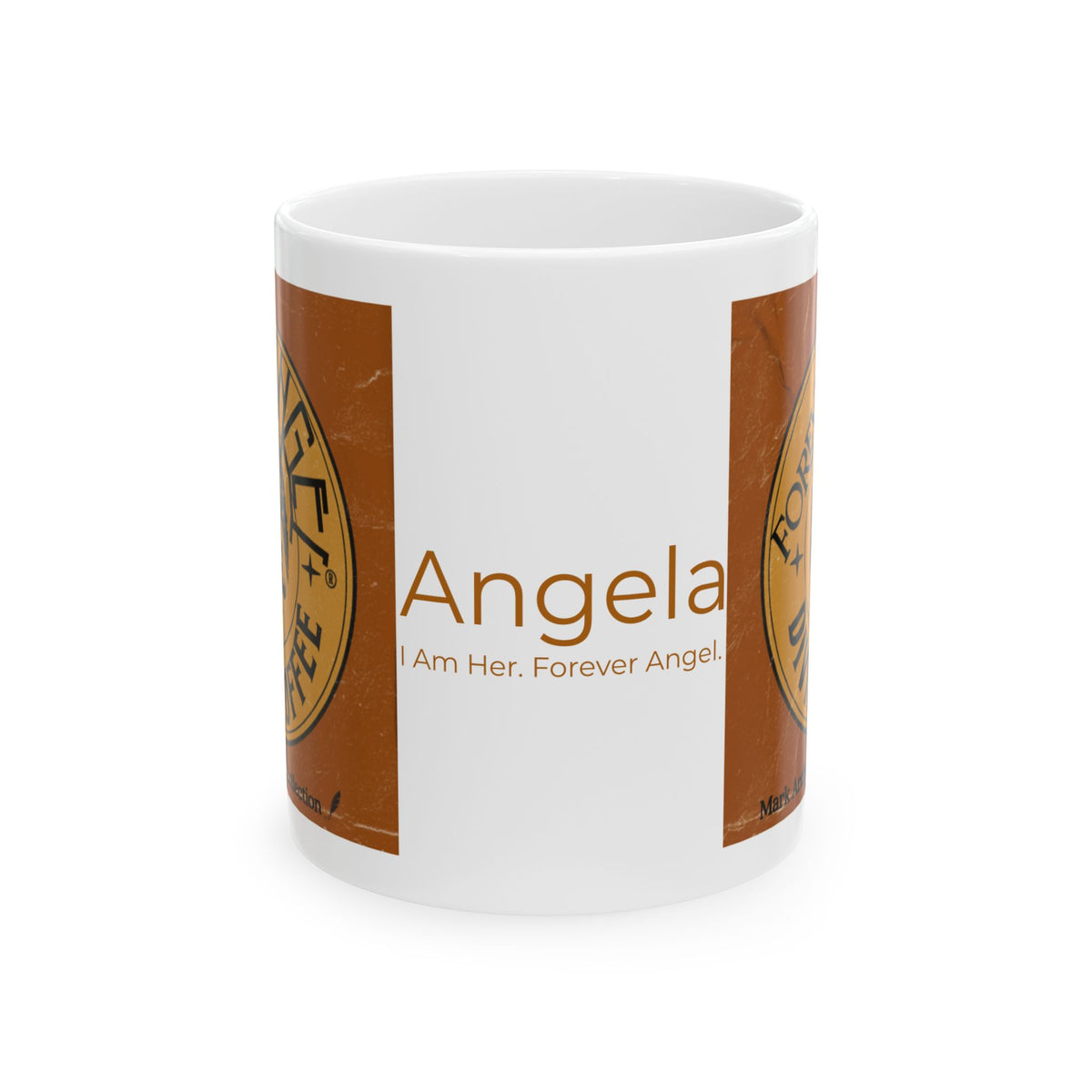 Personalized Forever Angel® Divine Coffee Mug | Custom Name | Sip Like an Angel | Mark Anthony Gable® Collection 11oz