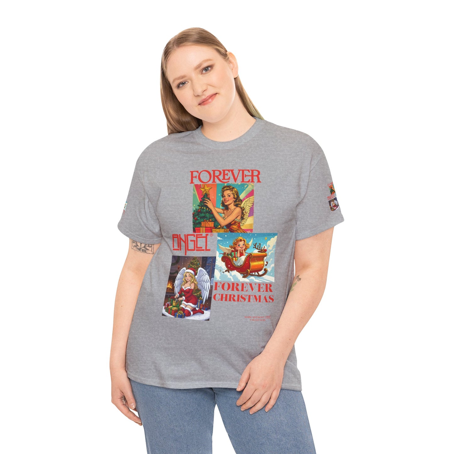 Forever Angel® Forever Christmas by Mark Anthony Gable® Collection Unisex Heavy Cotton Tee