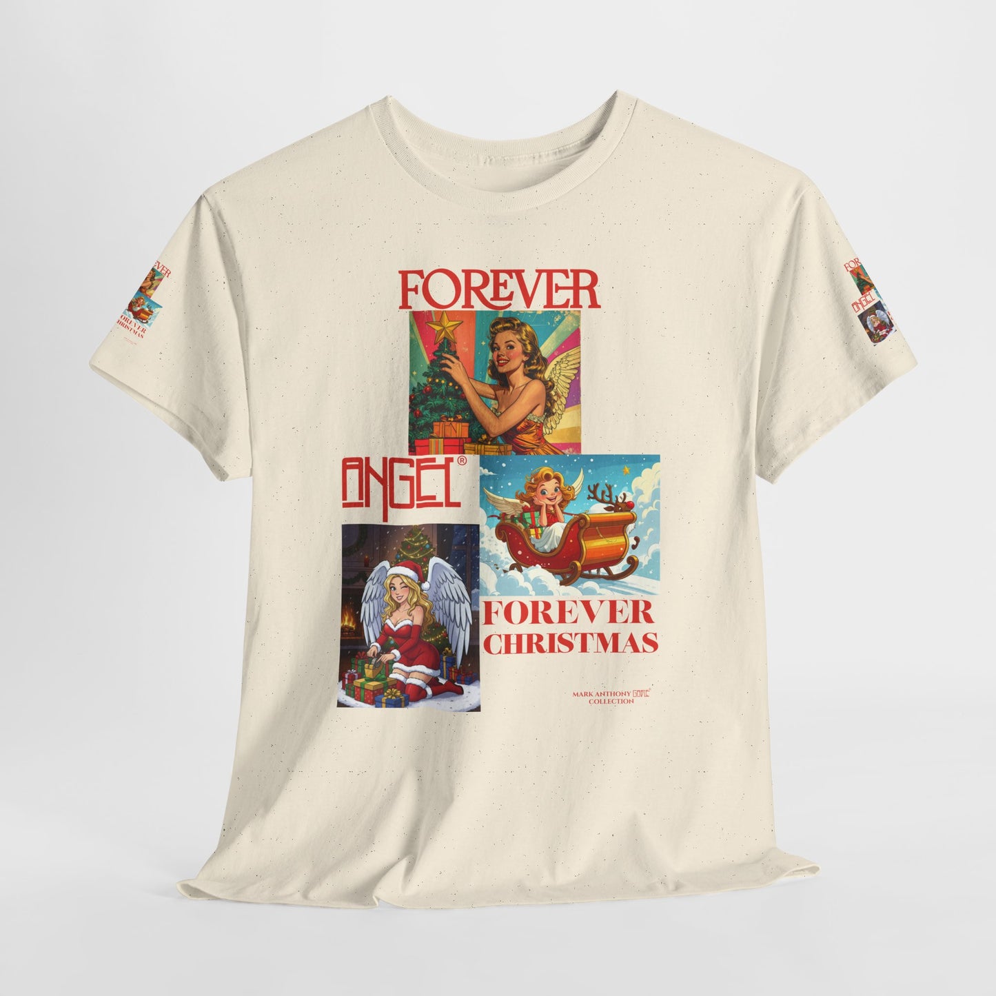 Forever Angel® Forever Christmas by Mark Anthony Gable® Collection Unisex Heavy Cotton Tee