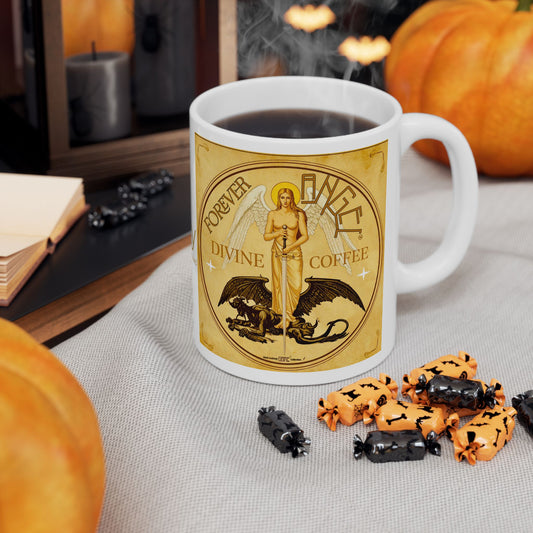 Personalized Forever Angel® Divine Coffee Mug | Custom Name | Beautifully Blessed | Inspirational Gift for Her | Mark Anthony Gable® 11oz
