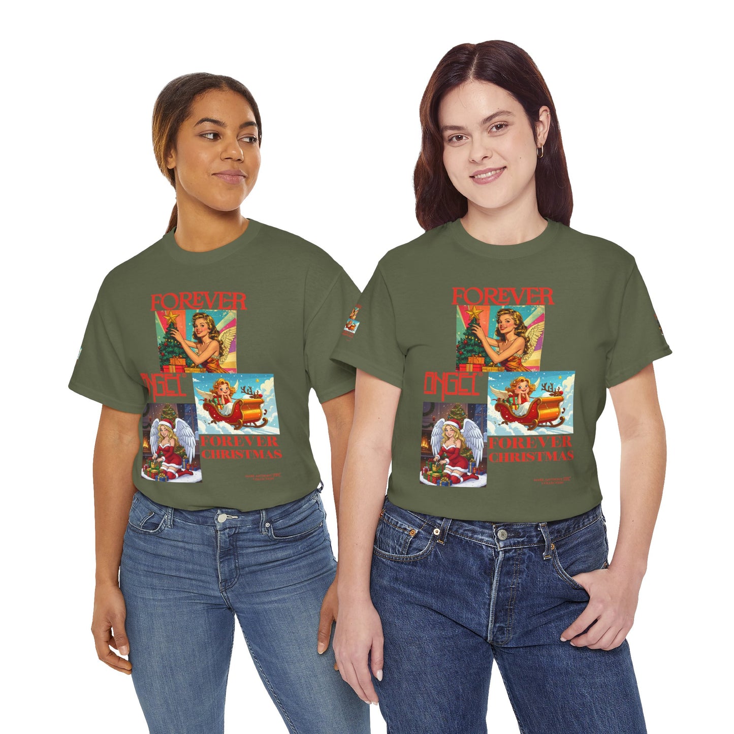 Forever Angel® Forever Christmas by Mark Anthony Gable® Collection Unisex Heavy Cotton Tee