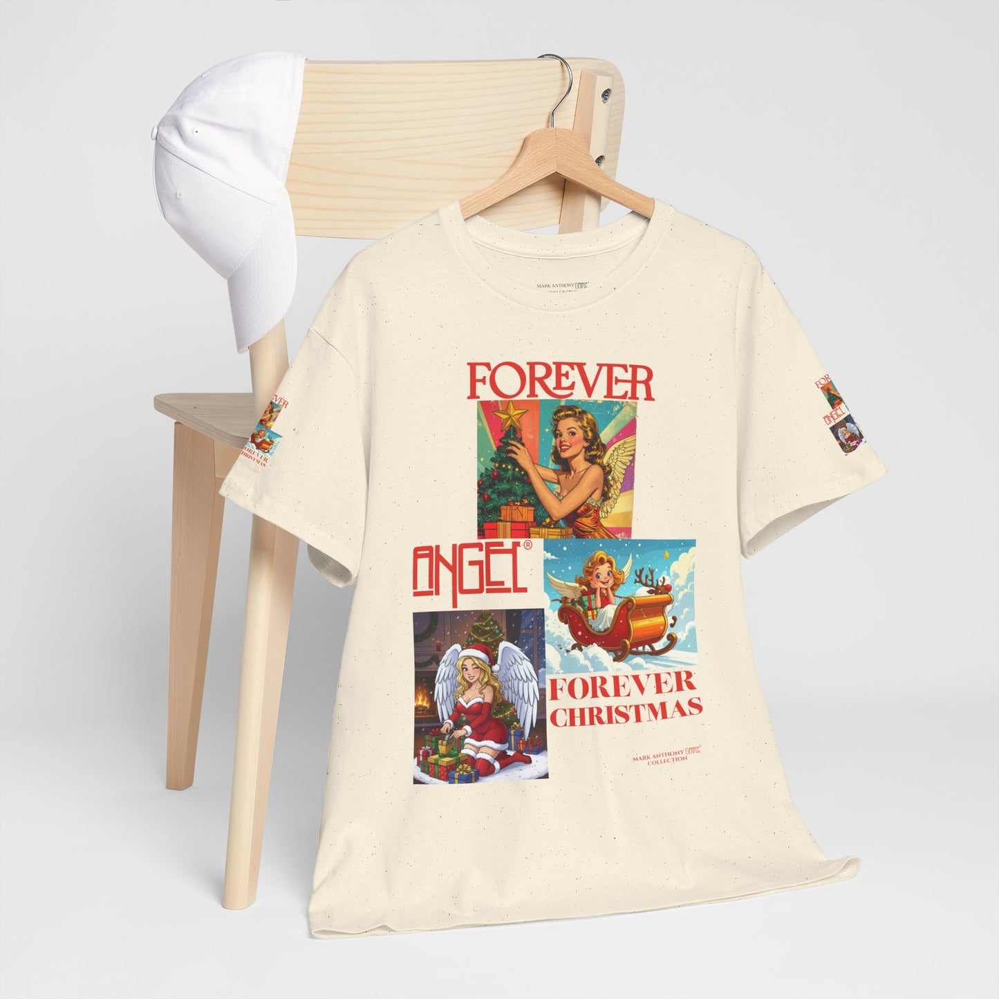 Forever Angel® Forever Christmas by Mark Anthony Gable® Collection Unisex Heavy Cotton Tee