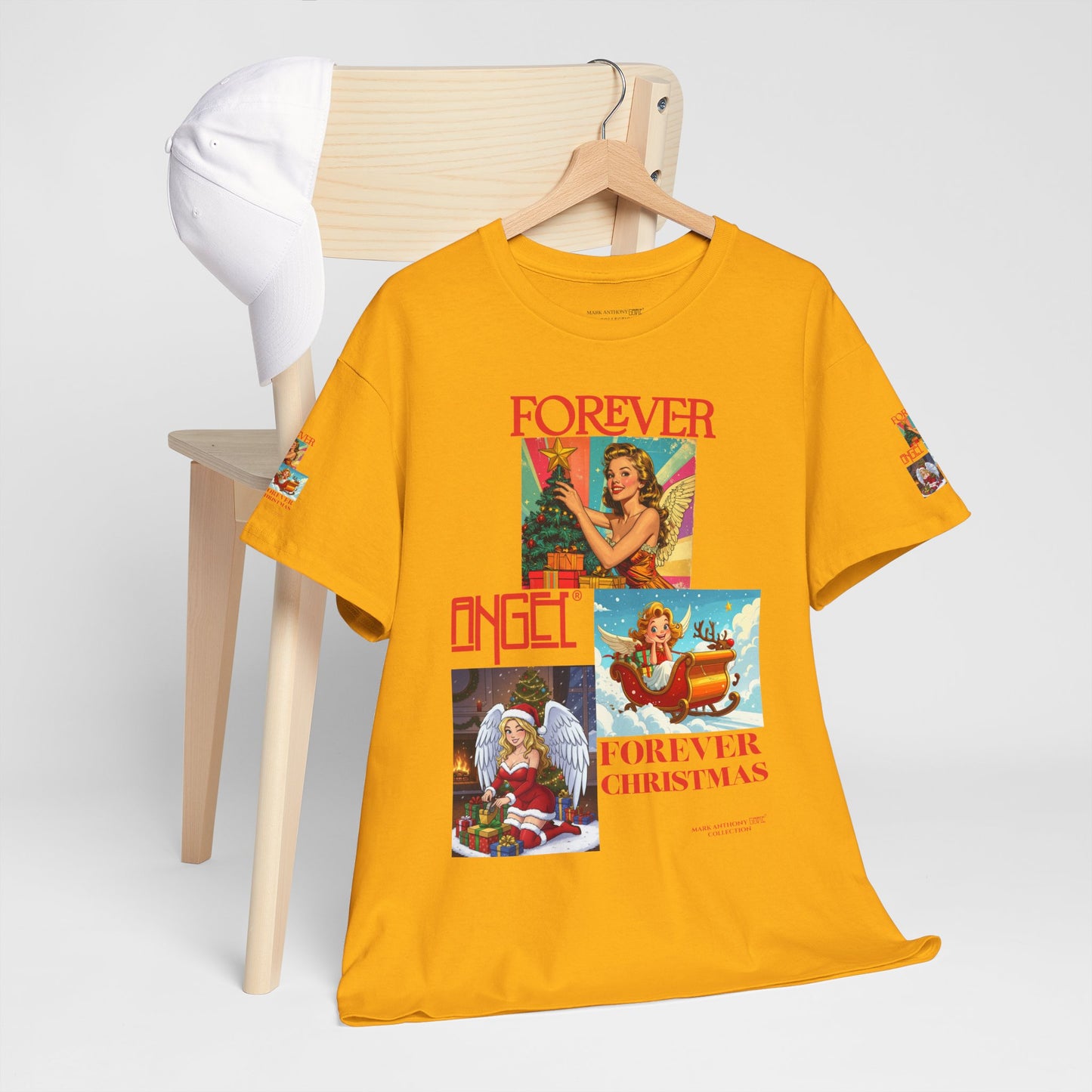 Forever Angel® Forever Christmas by Mark Anthony Gable® Collection Unisex Heavy Cotton Tee