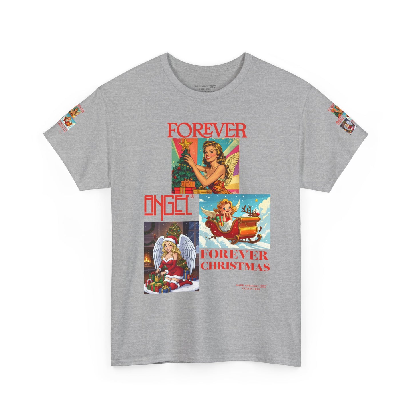 Forever Angel® Forever Christmas by Mark Anthony Gable® Collection Unisex Heavy Cotton Tee