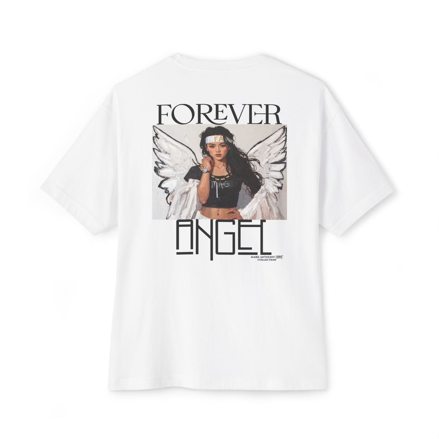 Forever Angel Drop 002 Mark Anthony Gable® Collection Unisex Oversized Boxy Tee