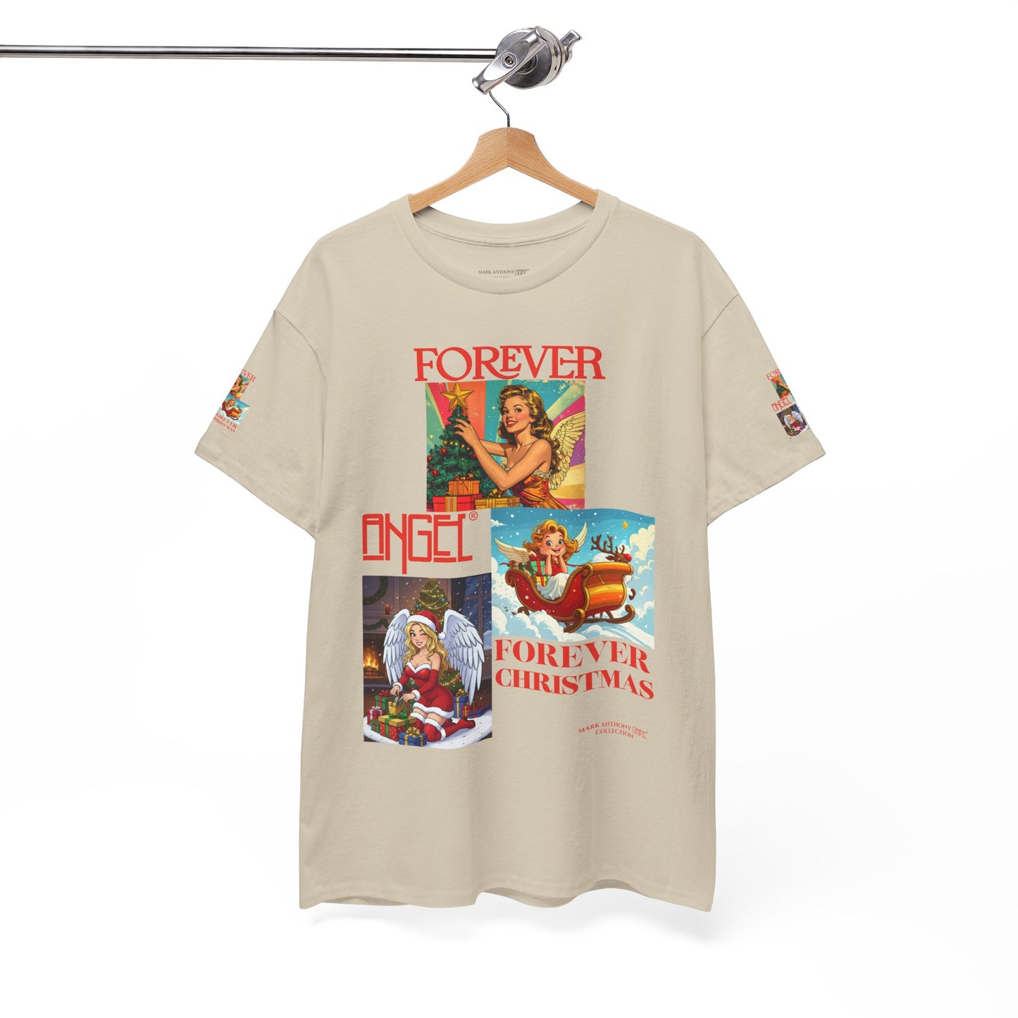 Forever Angel® Forever Christmas by Mark Anthony Gable® Collection Unisex Heavy Cotton Tee