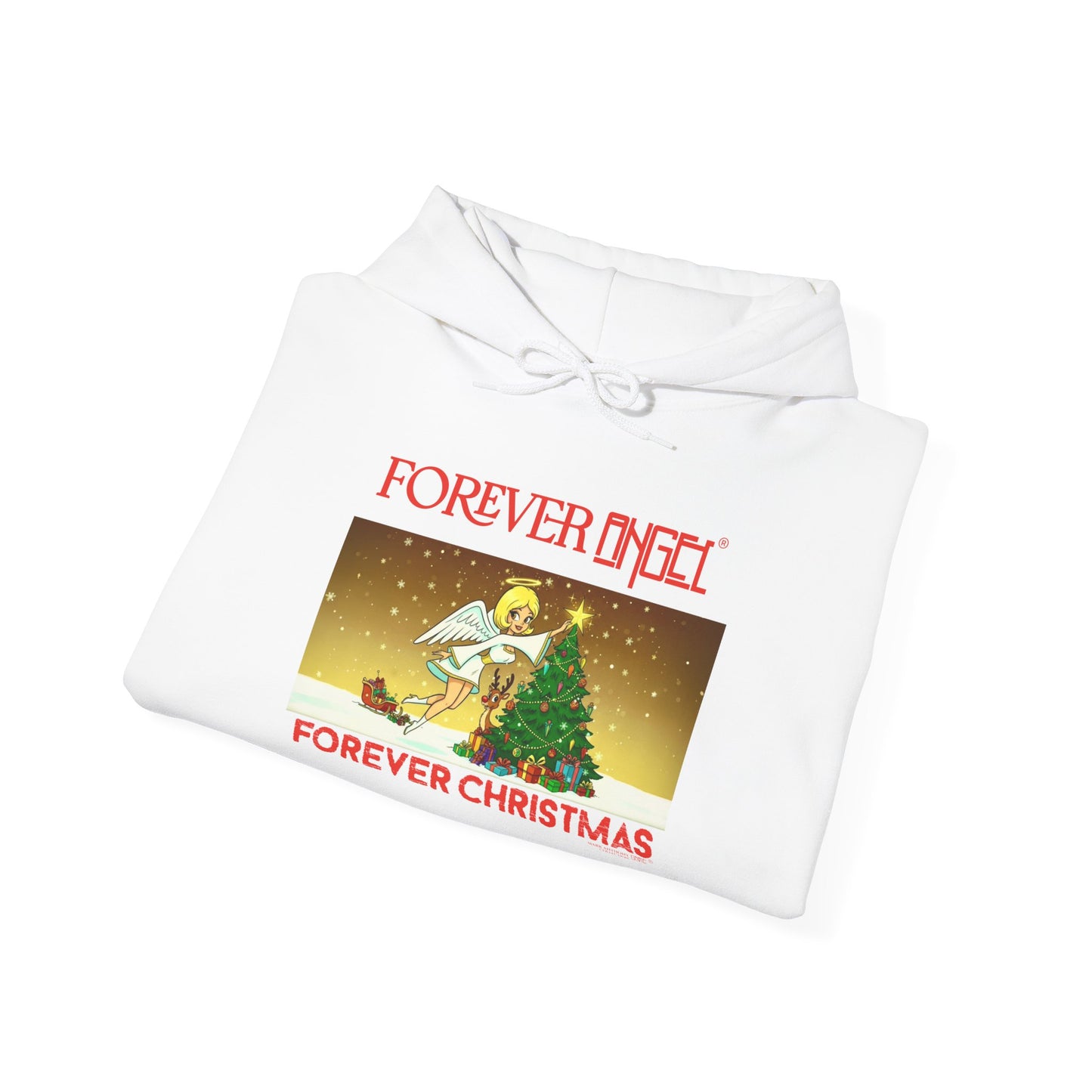 Forever Angel® Forever Christmas by Mark Anthony Gable® Collection Unisex Heavy Blend™ Hooded Sweatshirt