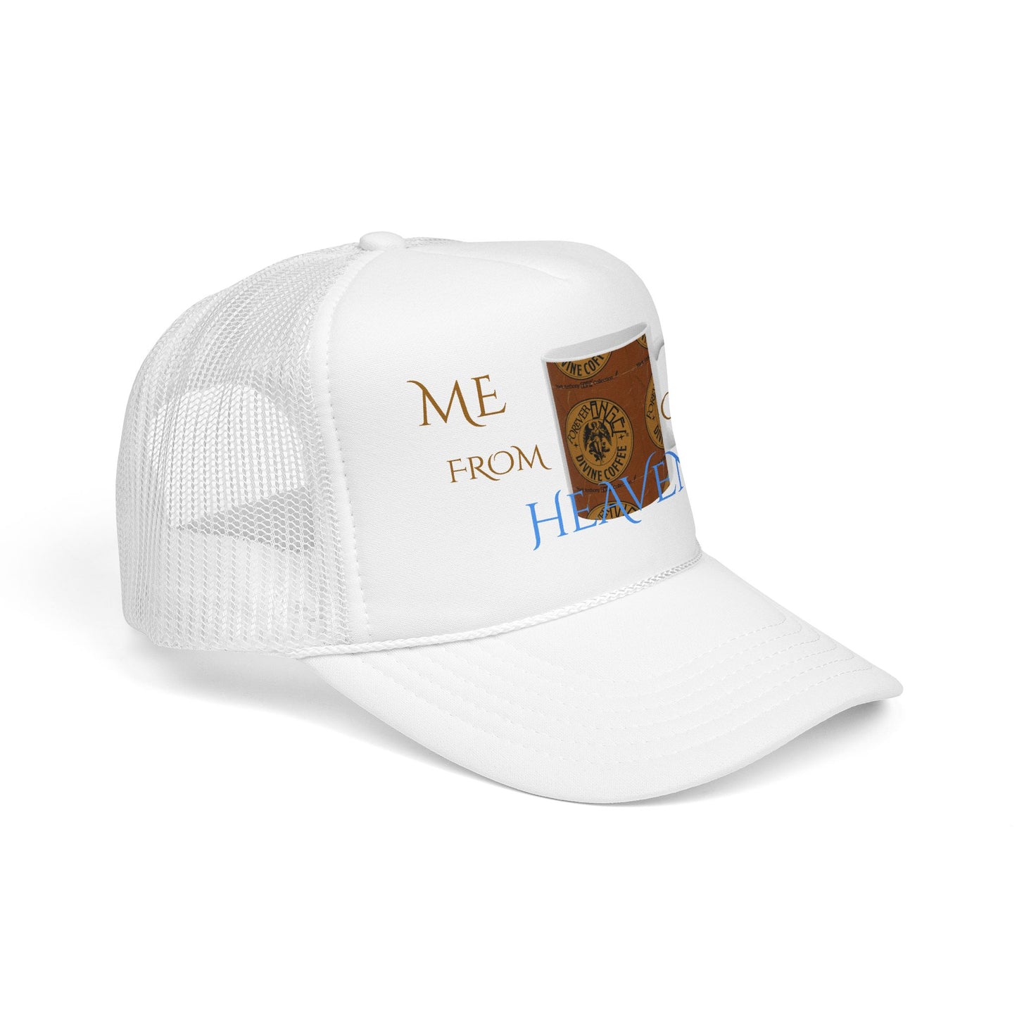 Forever Angel® Love Coffee From Heaven by Mark Anthony Gable® Collection | Unisex Foam Trucker Hat