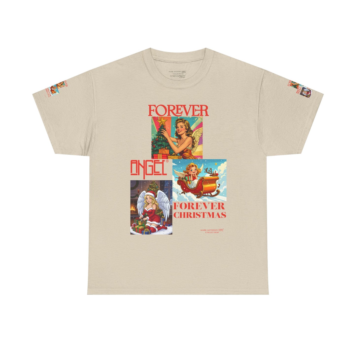 Forever Angel® Forever Christmas by Mark Anthony Gable® Collection Unisex Heavy Cotton Tee
