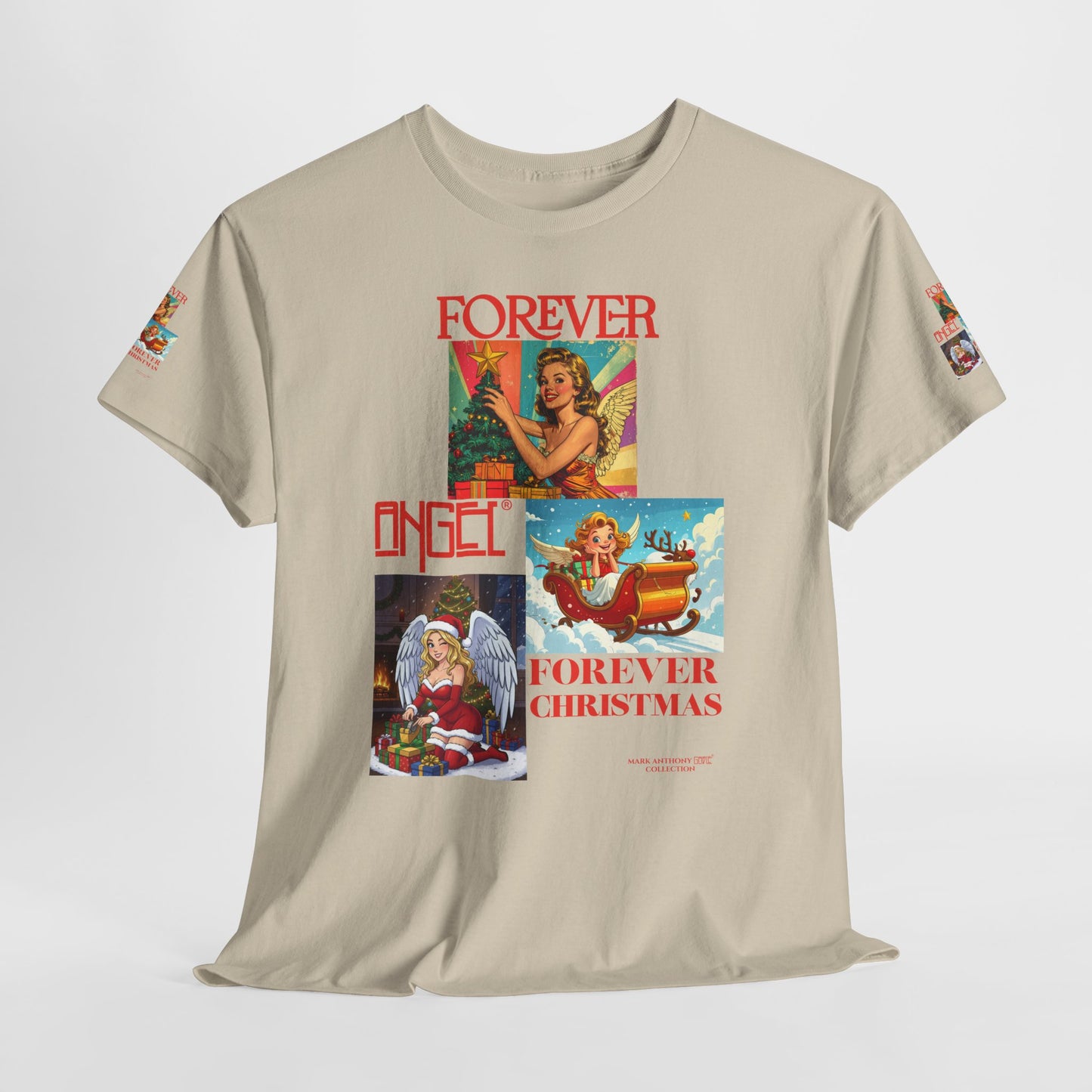 Forever Angel® Forever Christmas by Mark Anthony Gable® Collection Unisex Heavy Cotton Tee