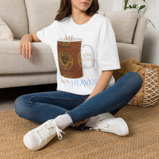 Forever Angel® Unique Divine Coffee Mug by Mark Anthony Gable® Collection | Unisex Cotton T-Shirt | Unisex Softstyle T-Shirt