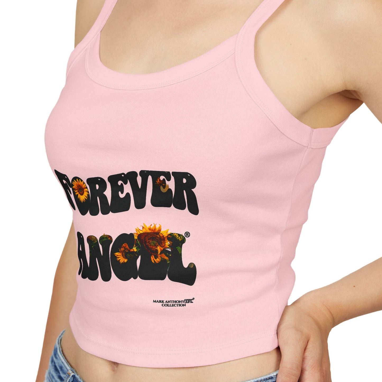 Forever Angel® Retro Sunflowers Tank Women’s Spaghetti Strap Edition by the Mark Anthony Gable® Collection