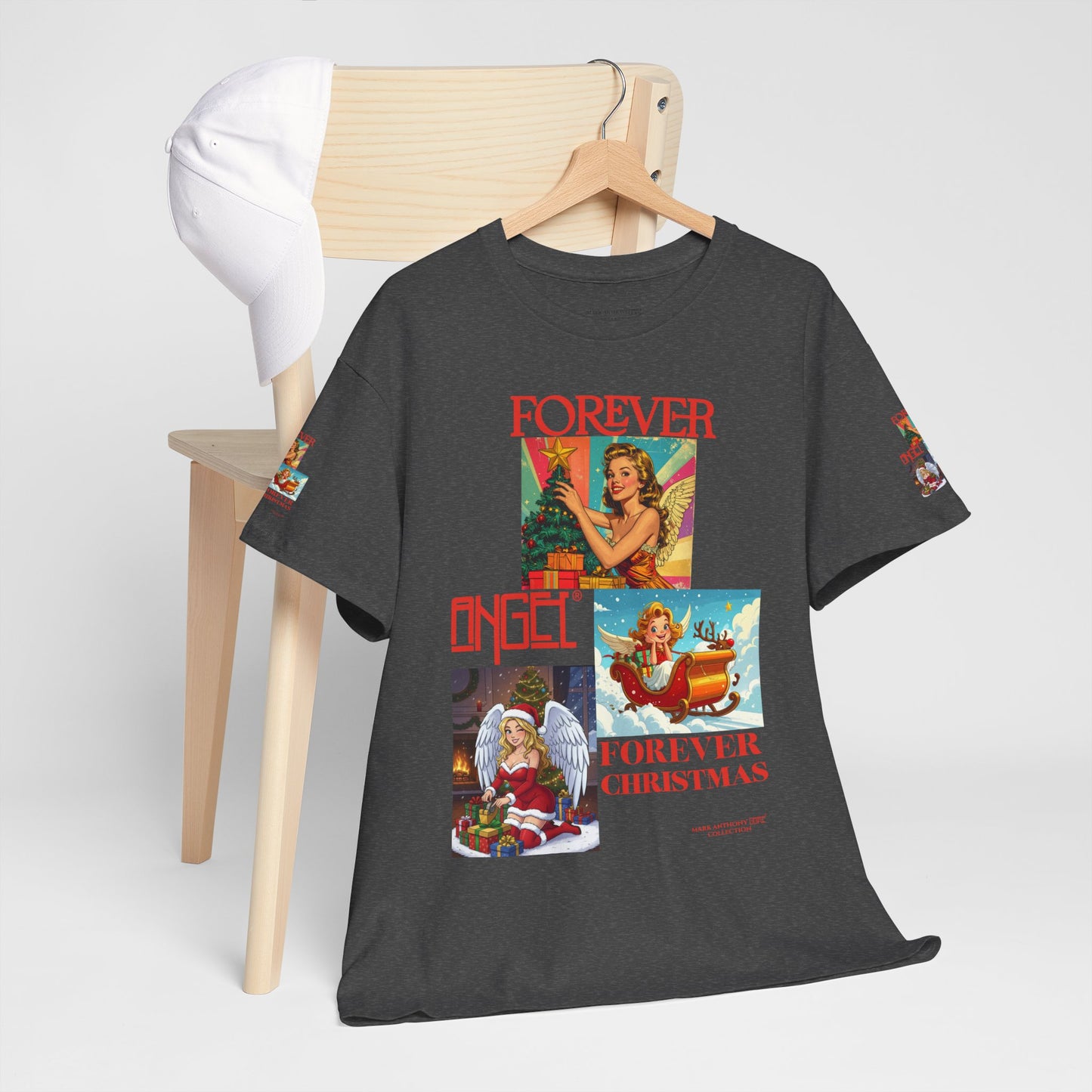 Forever Angel® Forever Christmas by Mark Anthony Gable® Collection Unisex Heavy Cotton Tee