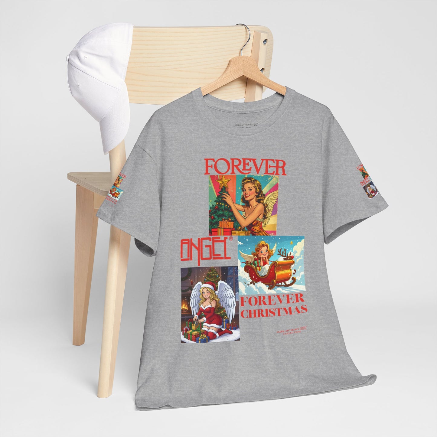 Forever Angel® Forever Christmas by Mark Anthony Gable® Collection Unisex Heavy Cotton Tee