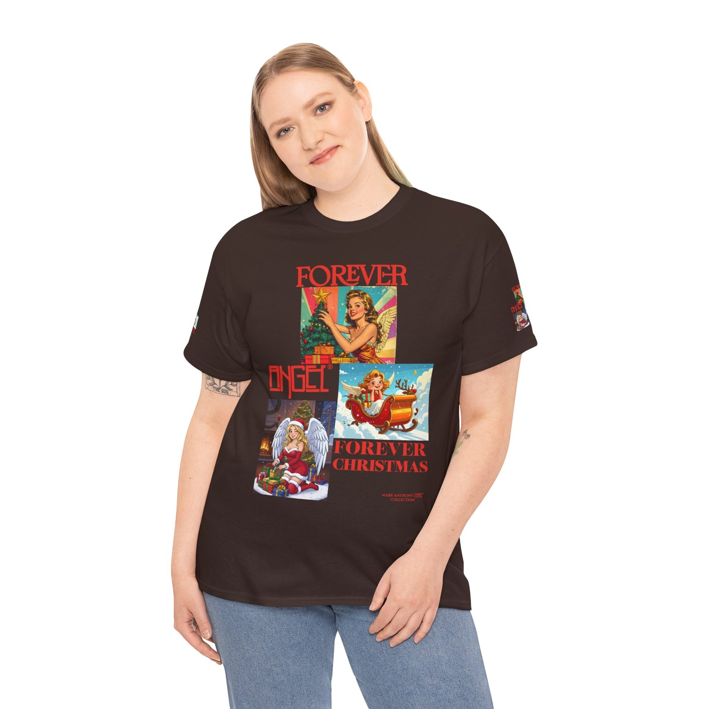 Forever Angel® Forever Christmas by Mark Anthony Gable® Collection Unisex Heavy Cotton Tee