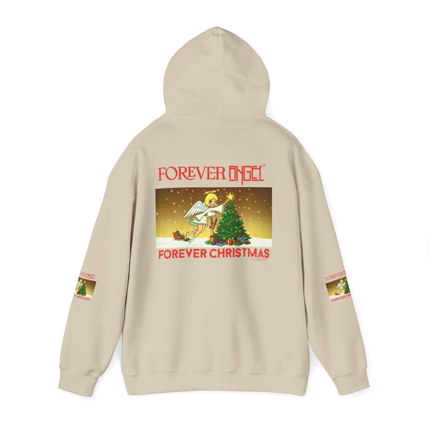 Forever Angel® Forever Christmas by Mark Anthony Gable® Collection Unisex Heavy Blend™ Hooded Sweatshirt