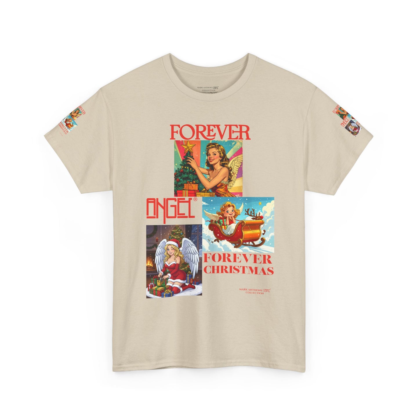Forever Angel® Forever Christmas by Mark Anthony Gable® Collection Unisex Heavy Cotton Tee