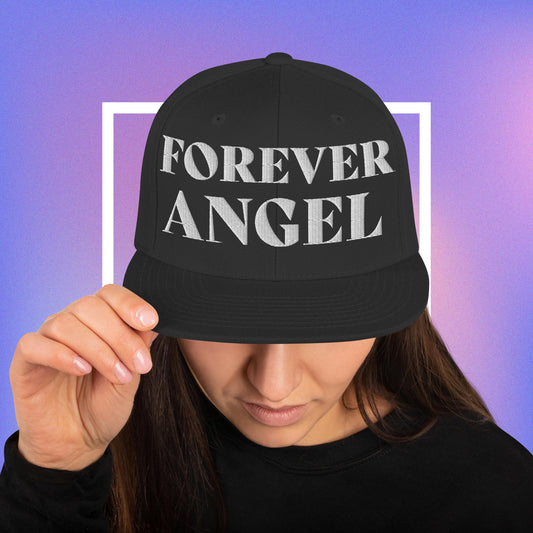 Snapback Hat FOREVER ANGEL for females by  "Mark Anthony Gable Collection-FOREVER ANGEL"
