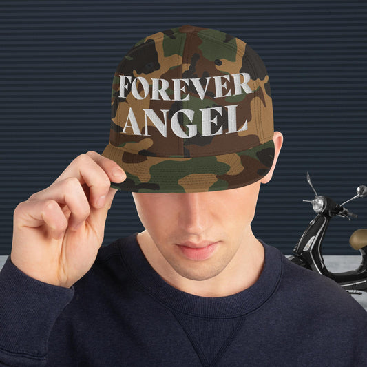 Snapback Hat FOREVER ANGEL for males by "Mark Anthony Gable Collection-FOREVER ANGEL"