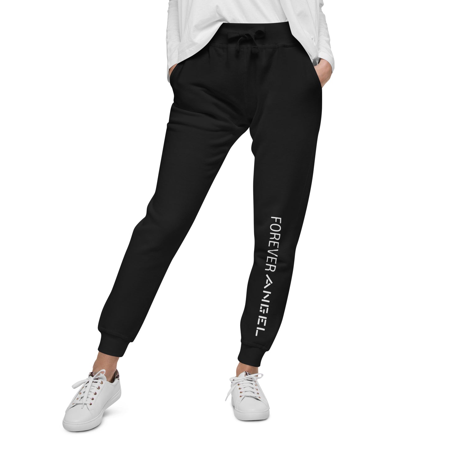 Unisex fleece sweatpants FORVER ANGEL by "Mark Anthony Gable Collection-FOREVER ANGEL"