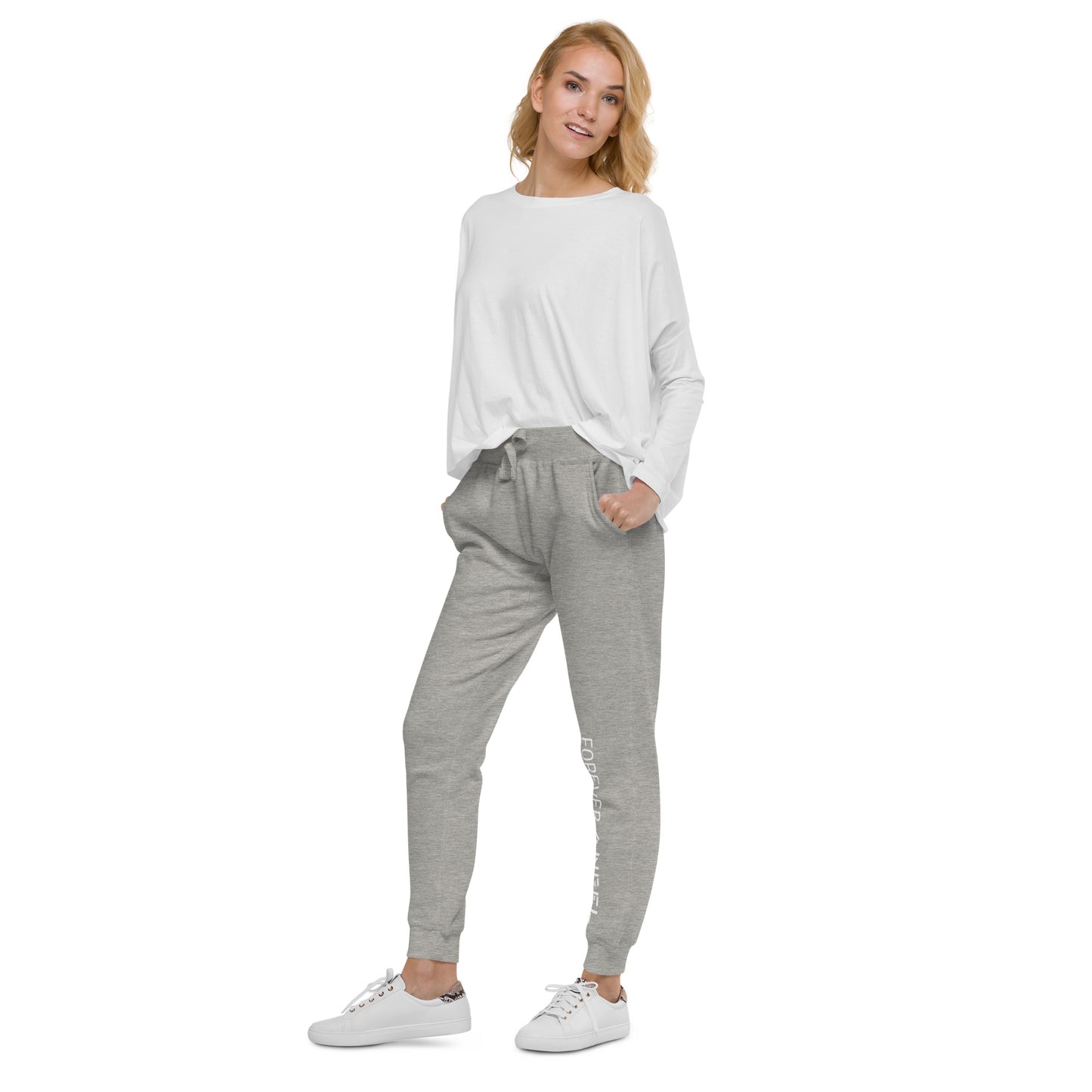 Unisex fleece sweatpants FORVER ANGEL by "Mark Anthony Gable Collection-FOREVER ANGEL"