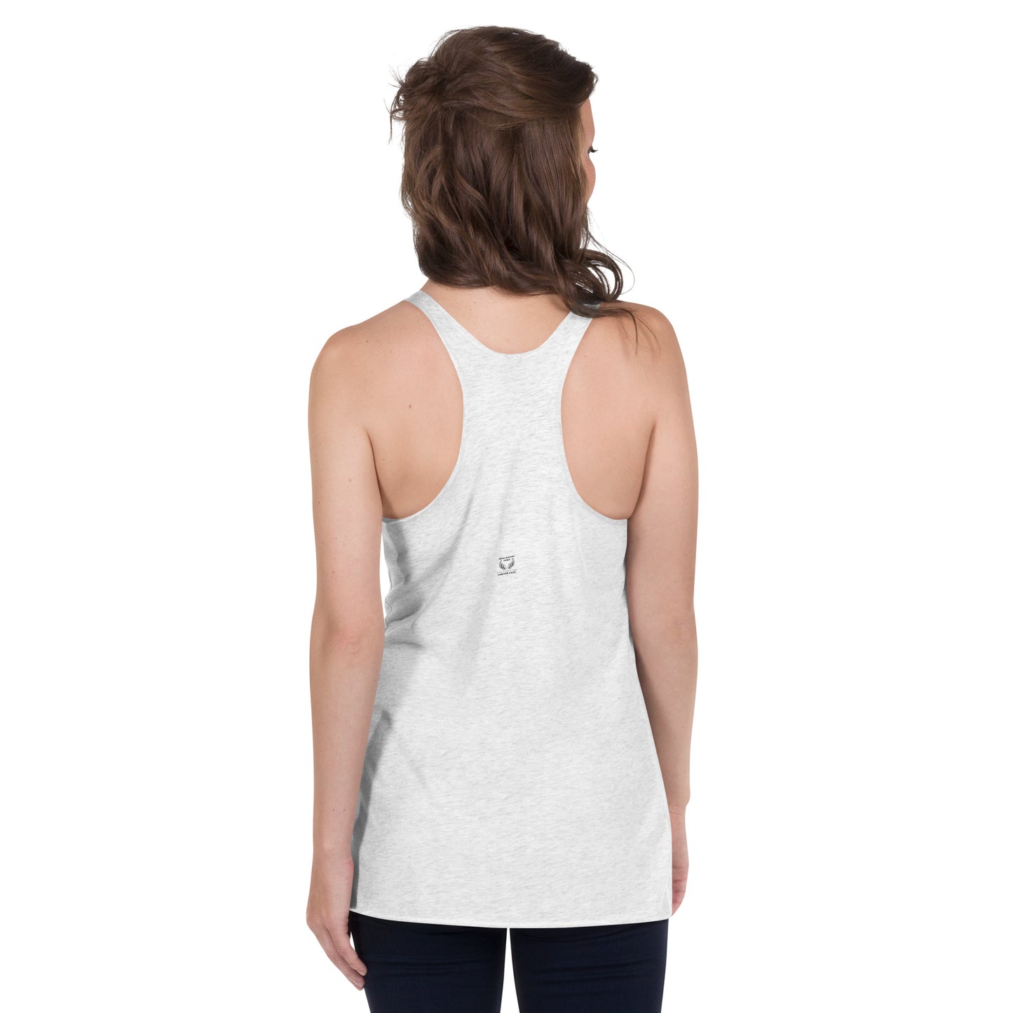 Women's Racerback Tank FOREVER ANGELS BACK THE BLUE by “Mark Anthony Gable Collection-FOREVER ANGEL”